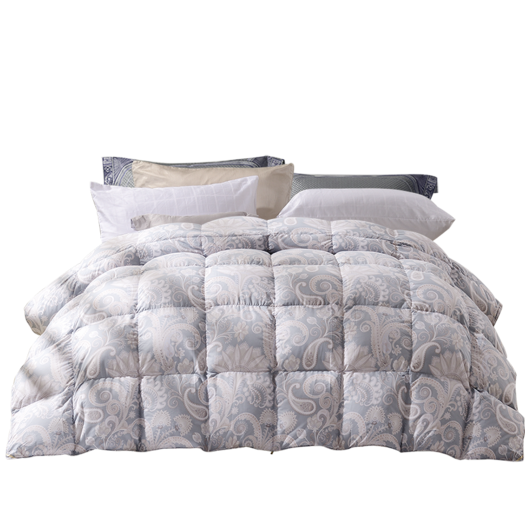 百亿补贴fuanna富安娜佩兹利城堡50白鹅绒四季被203229cm