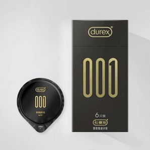 Durex 杜蕾斯 001避孕套 6只 + 定制钥匙扣