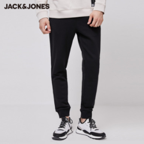 20日0点！ JackJones 杰克琼斯 拼接设计小脚休闲裤