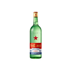 纯粮酿造！北京红星二锅头大二56度750ml清香型白酒（新老包装随机发货）