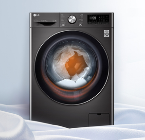 PLUS会员！LG 乐金 纤慧系列 FLW10Z4B 洗烘一体机 10.5KG