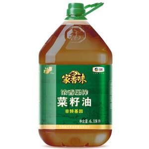 福临门 家香味浓香压榨菜籽油 6.18L 