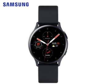 SAMSUNG 三星 Galaxy Watch Active 2 智能手表 水星黑 44mm铝