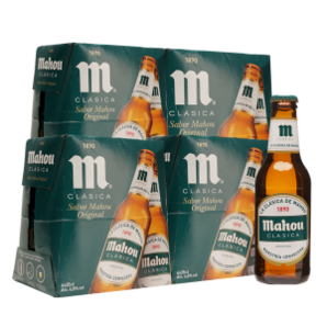 西班牙进口！mahou 马傲 五星啤酒 250ml*24瓶