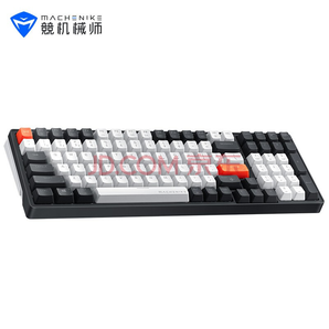 新品发售： MACHENIKE 机械师 K600 无线机械键盘 100键 青轴白光双模版 329元包邮
