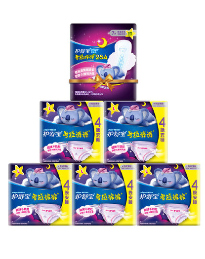 whisper护舒宝考拉裤裤超薄夜用组合20片7片