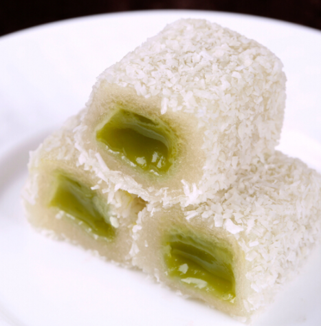 becheery百草味抹茶夹心麻薯210g