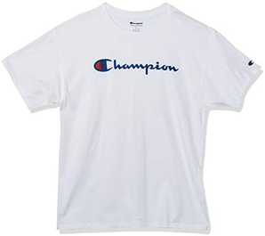L码！Champion 男士经典T恤 白色 含税到手约84元