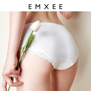 EMXEE 嫚熙 孕期无痕莫代尔怀孕专用内裤 3条装 29元包邮（需用券）
