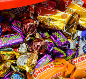 俄罗斯进口 混合巧克力糖果新年礼盒 450g