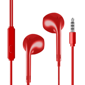 Newmine 纽曼 NM-LK06 线控手机耳机 红色