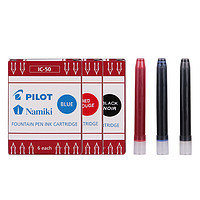 PILOT 百乐 IC-50 一次性钢笔墨胆 6支装 三色可选