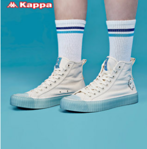 5日0点！Kappa 卡帕 蜡笔小新联名 KPCTFVS82 男女款高帮帆布鞋