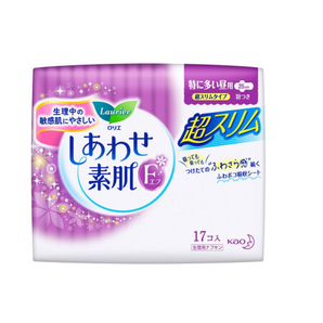 日本进口 花王/KAO乐而雅（laurier）F系列 进口卫生巾 量多日用25cm*17片