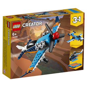 限地区！ LEGO 乐高 Creator 3合1 创意百变系列 31099 螺旋桨飞机