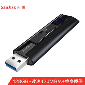 8日0点：SanDisk 闪迪 CZ880 至尊超极速 USB3.1 固态闪存盘 128GB 199元包邮 