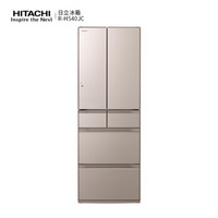 HITACHI 日立 R-HW540JC 变频多门冰箱 520L 水晶雅金
