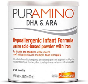 Enfamil 美赞臣 PurAmino 1段 美版氨基酸防过敏配方婴幼儿奶粉400g 到手130.85元