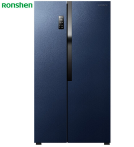 8日0点！Ronshen 容声 晶钻系列 BCD-536WD17HP 风冷对开门冰箱 536L 晶蓝色