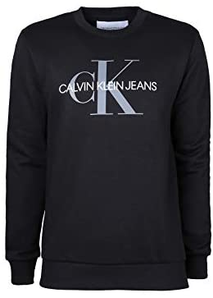 Calvin Klein Jeans 男士交织字母标志方块圆领运动衫 到手约201.4元