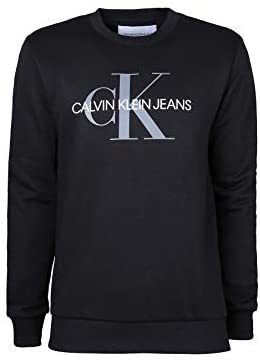 calvinkleinjeans男士交织字母标志方块圆领运动衫到手约2014元
