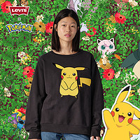 Levi's® x Pokémon联名系列 刘雯同款女士长袖卫衣 59213-0003