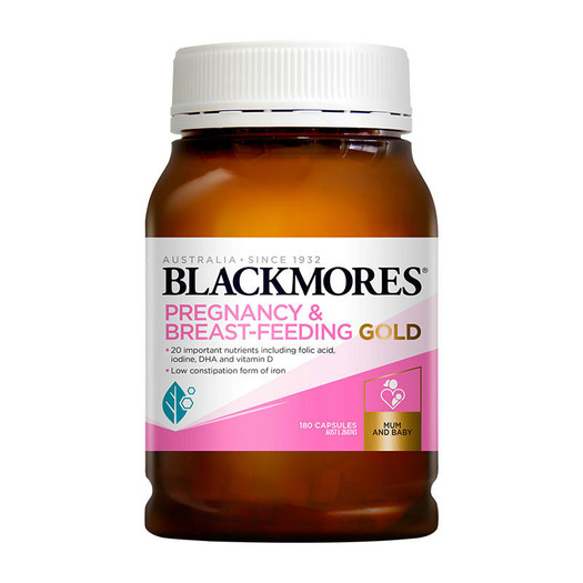 Blackmores 澳佳宝 孕期及哺乳黄金素营养胶囊 180粒