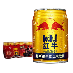 19日0点、88VIP： Red Bull 红牛 功能饮料 250ml*6罐 24.62元（需买5件，实付123.12元包邮）