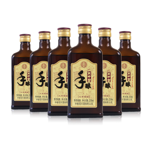 黄中皇 手酿三年 半干型黄酒258ml*6瓶