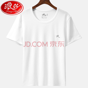 LangSha 浪莎 男士棉质圆领T恤 29.9元包邮（需用券）