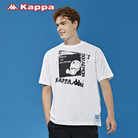 24日0点： Kappa 卡帕 哆啦A梦联名 K0AX2TD67D 男女款短袖休闲T恤