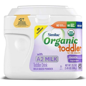 温和好吸收！Abbott 美版雅培 Similac 有机A2奶源非转基因婴儿奶粉(3-4段)658g*6罐 到手￥499.85