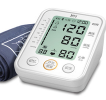 一键操作超简单！健之康 上臂式电子血压测量仪 智能语音播报
