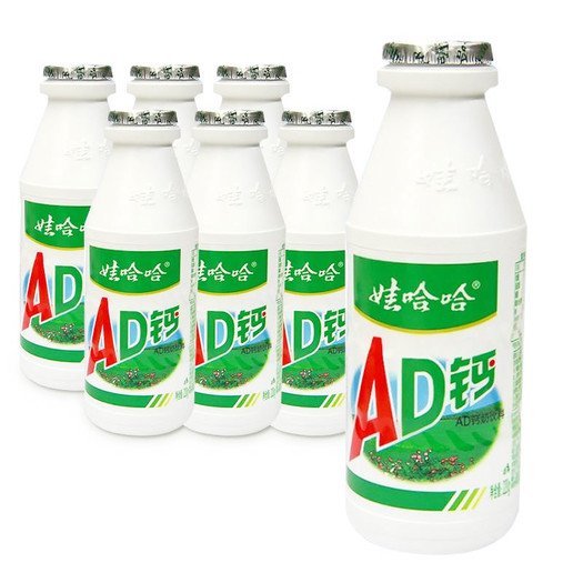 wahaha娃哈哈ad钙奶220g4瓶