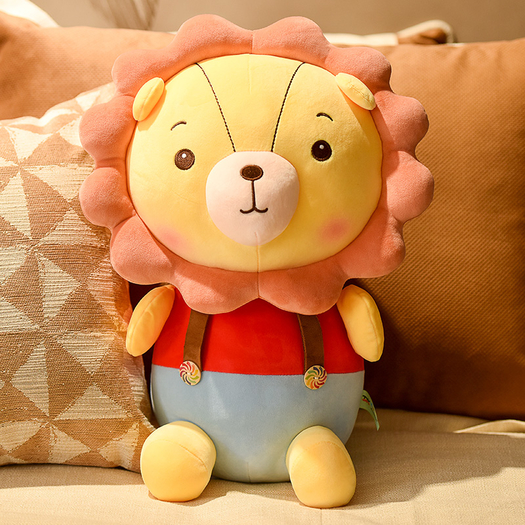 25日0点: 萌仔 软体花狮子公仔 35cm 17元包邮(需用券)