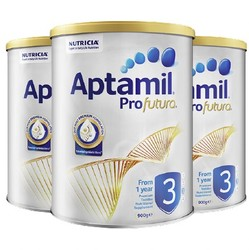 黑卡会员： Aptamil 爱他美 白金版 婴儿奶粉 3段 900g 3罐