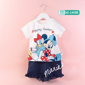 Disney baby 儿童短袖套装 32.91元