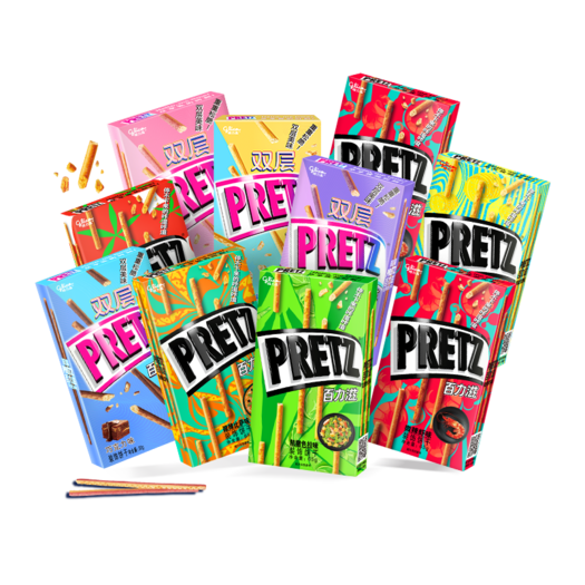 glico格力高双层百力滋香脆饼干棒10盒299元包邮需领券