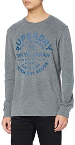Superdry 极度干燥 男士纯棉长袖T恤 M6010191A  到手￥227.72