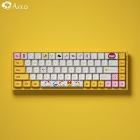 AKKO 3068 蓝牙5.0/有线双模 RGB 无线机械键盘 哆啦美配色