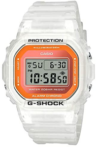 Casio 卡西欧 G-Shock DW5600LS-7透明色彩石英男表  到手￥549.67