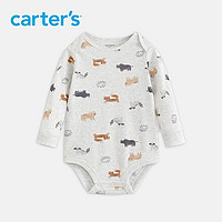Carter's 孩特  婴儿纯棉长袖连体衣