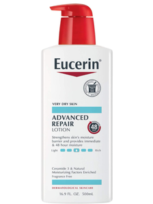 prime会员！Eucerin 优色林 Advanced Repair 高效保湿修护身体乳液 500ml  79.15元含税直邮