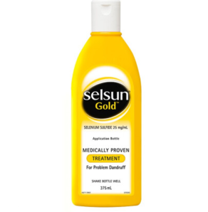 PLUS会员： Selsun 黄瓶 特效去屑止痒洗发水 375ml