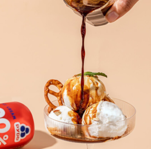 乌克兰进口,如迪 牛乳太妃糖冰淇淋600g*2支 多口味可选