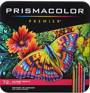 美国Sanford旗下！Prismacolor 霹雳马 3599 Premier软芯彩色铅笔 72色铁盒装  直邮含税到手￥240.21
