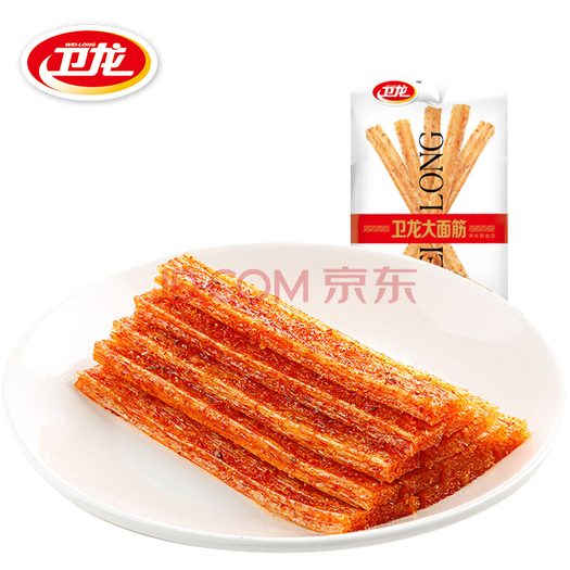 weilong卫龙辣条大面筋香辣味68g袋245元需买2件共49元