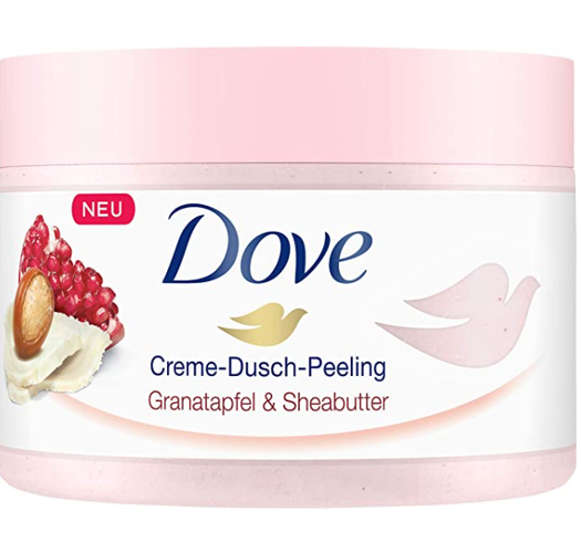 prime会员!dove多芬 石榴籽乳木果冰淇淋身体磨砂膏 225ml*4瓶 115.