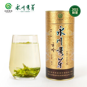 PLUS会员： YUNLING TEA 云岭茶业 永川秀芽绿茶 2021年明前新茶（特川）100g