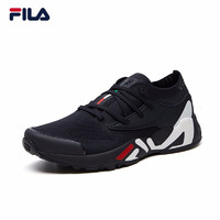 FILA 斐乐 F52M114104FNV 男子网面跑步鞋